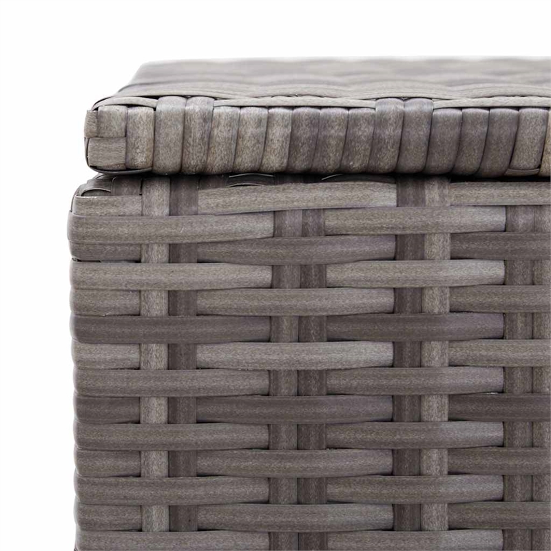 vidaXL Patio Storage Box Gray 59.1