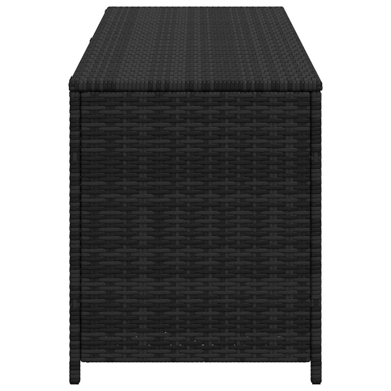 vidaXL Patio Storage Box Black 59