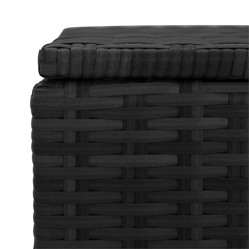vidaXL Patio Storage Box Black 59