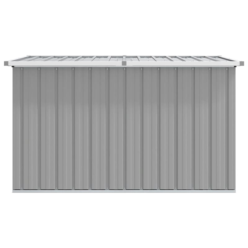 vidaXL Patio Storage Box Gray 58.7