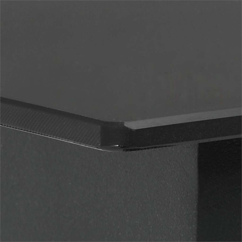 vidaXL Patio Dining Table Black 59.1