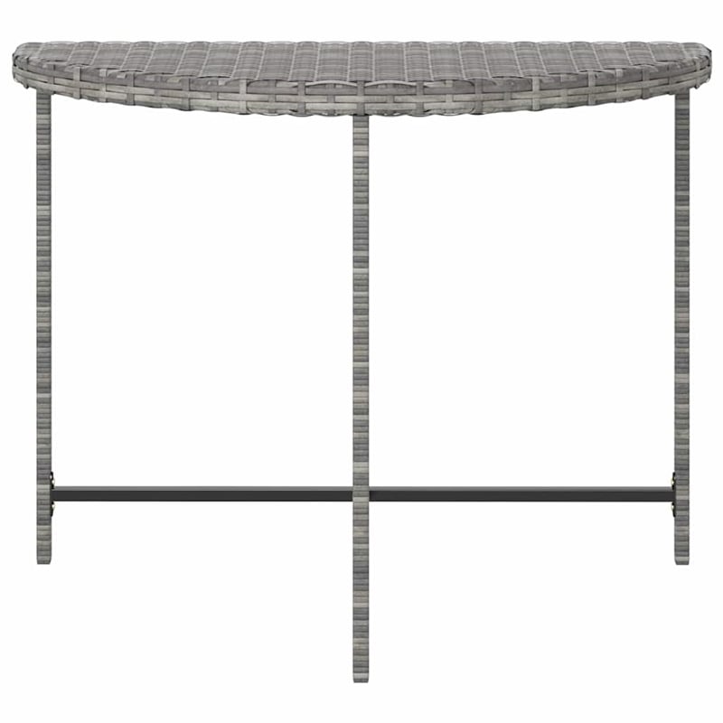 vidaXL Patio Table Gray 39.4