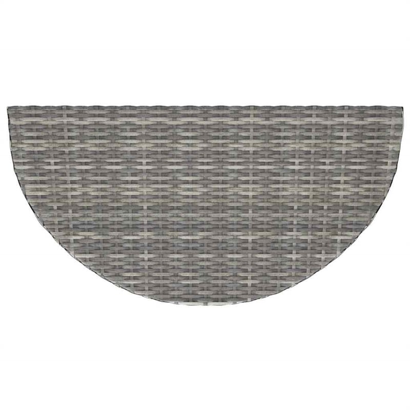 vidaXL Patio Table Gray 39.4