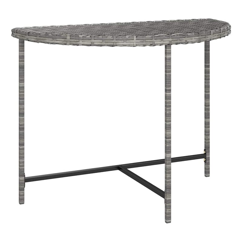 vidaXL Patio Table Gray 39.4