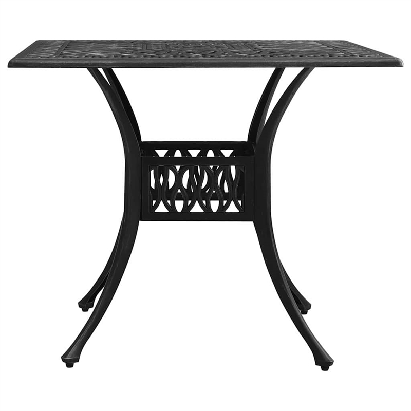 vidaXL Patio Table Black 35.4