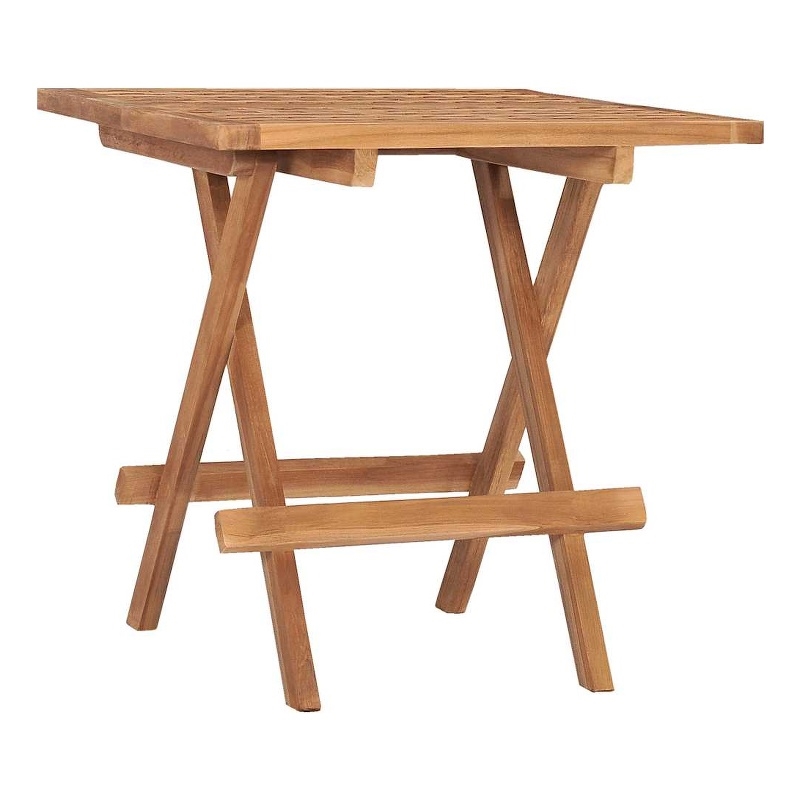 vidaXL Folding Patio Table 19.7