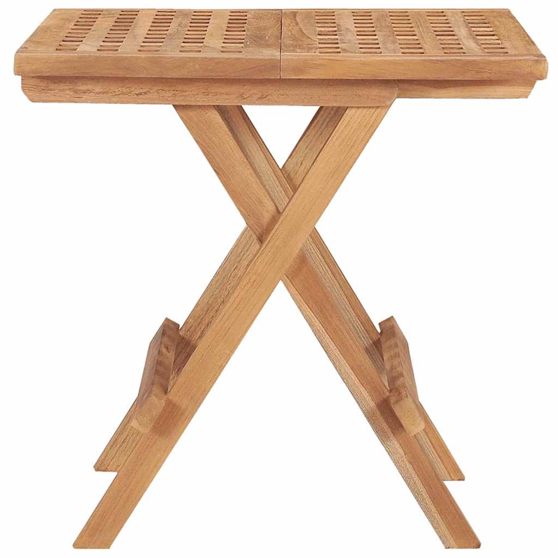 vidaXL Folding Patio Table 19.7