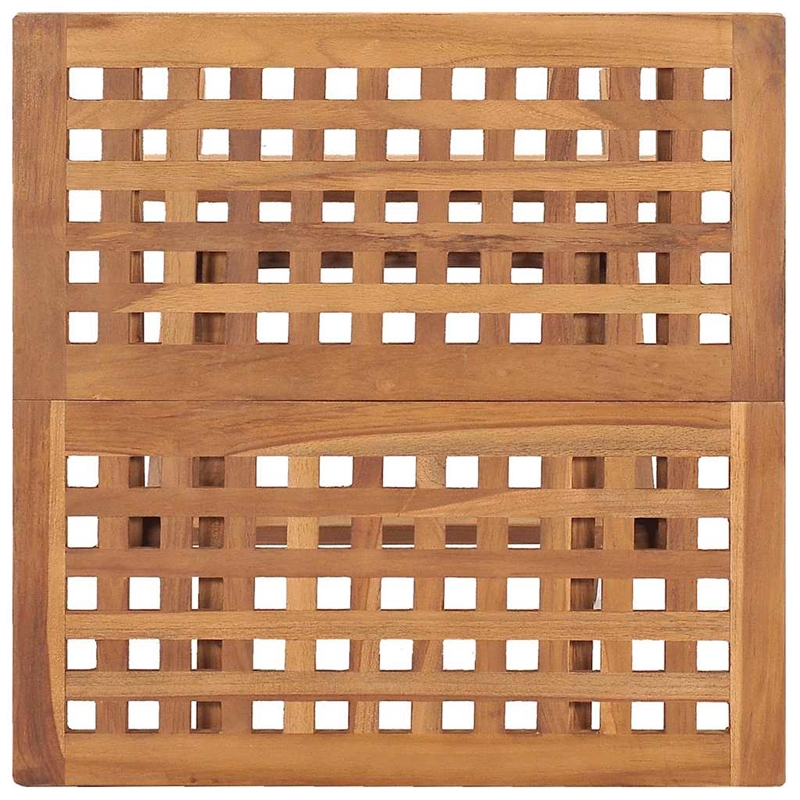 vidaXL Folding Patio Table 19.7