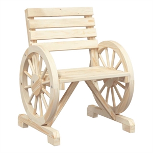 vidaXL Patio Chair 22.8&quotx22.8&quotx30.9&quot Solid Wood Fir