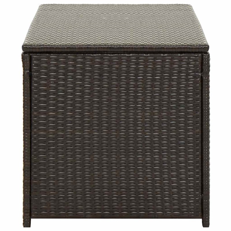 vidaXL Patio Storage Box Poly Rattan 39.3