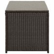 vidaXL Patio Storage Box Poly Rattan 39.3