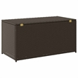 vidaXL Patio Storage Box Poly Rattan 39.3