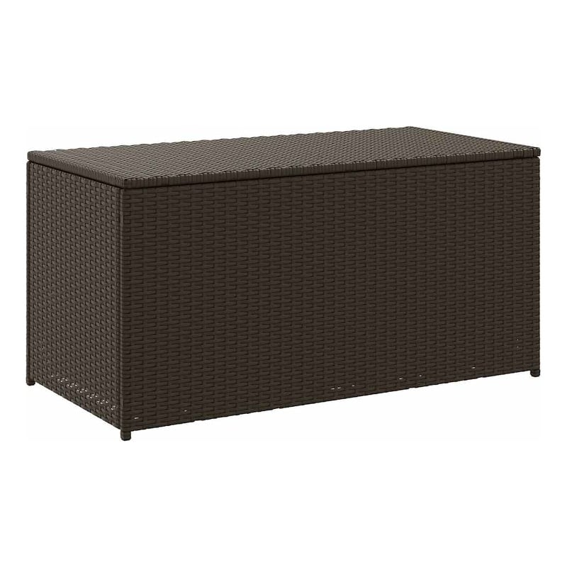 vidaXL Patio Storage Box Poly Rattan 39.3