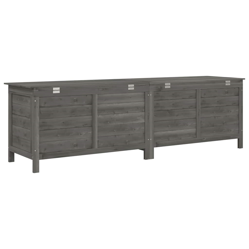 vidaXL Patio Storage Box Anthracite 78.1