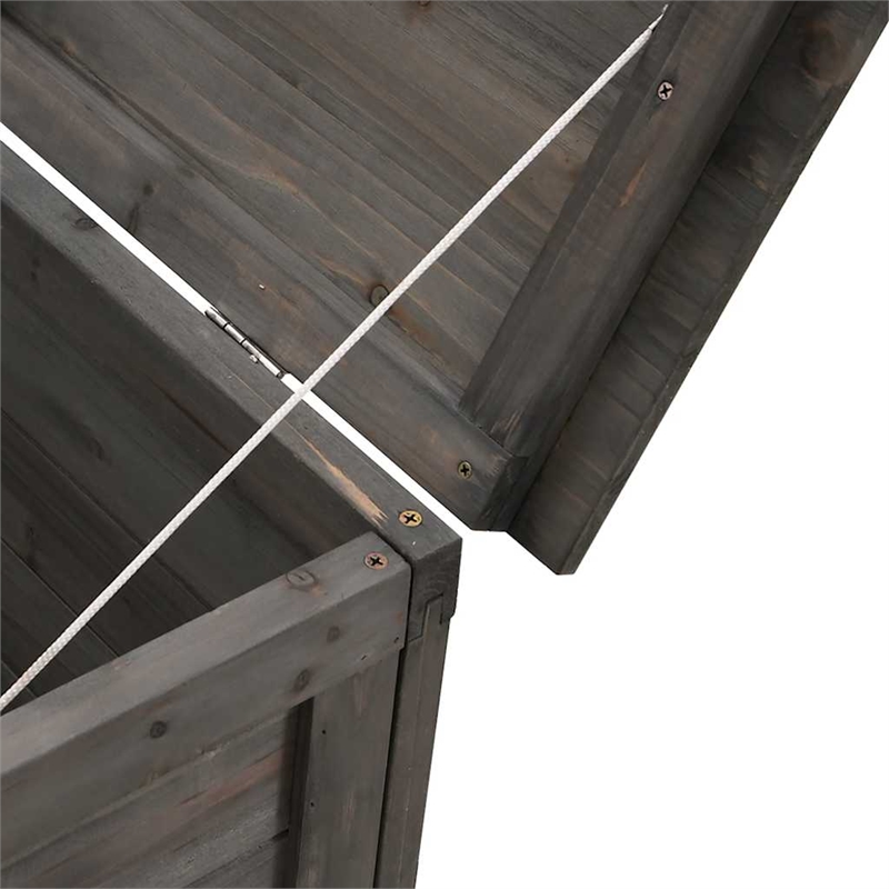 vidaXL Patio Storage Box Anthracite 78.1