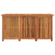 vidaXL Garden Storage Box 150x80x75 cm Solid Wood Acacia