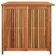 vidaXL Garden Storage Box 150x80x75 cm Solid Wood Acacia