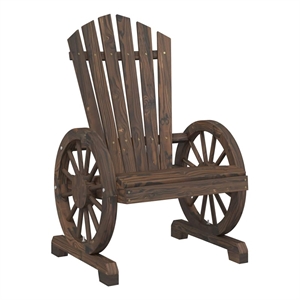 vidaXL Patio Adirondack Chair Solid Wood Fir