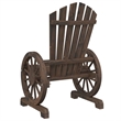 vidaXL Patio Adirondack Chair Solid Wood Fir