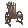 vidaXL Patio Adirondack Chair Solid Wood Fir