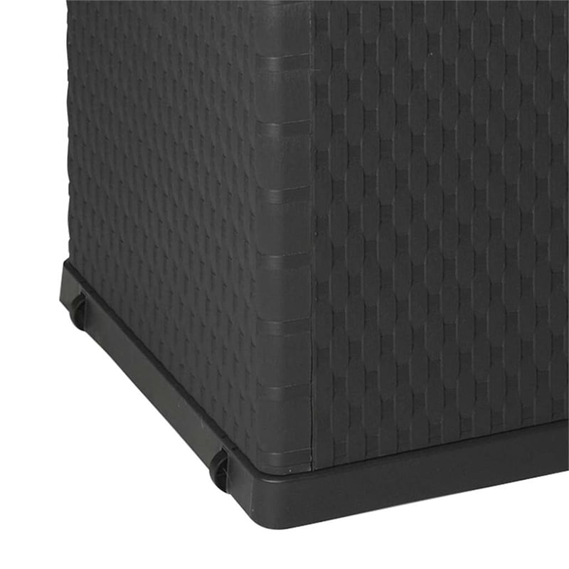vidaXL Patio Storage Box Anthracite 47.2