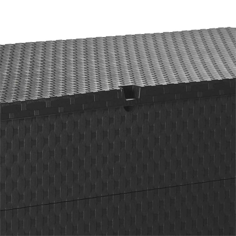 vidaXL Patio Storage Box Anthracite 47.2