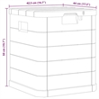 vidaXL Patio Storage Box 23.8 gal Brown Plastic
