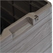 vidaXL Patio Storage Box 23.8 gal Brown Plastic