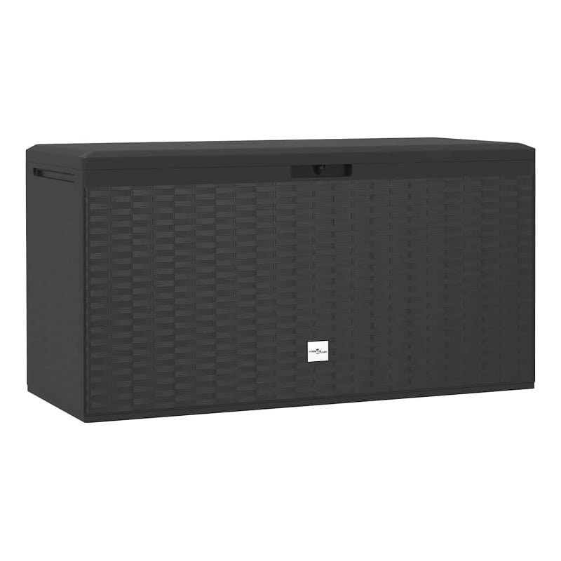 vidaXL Patio Storage Box Anthracite 44.9