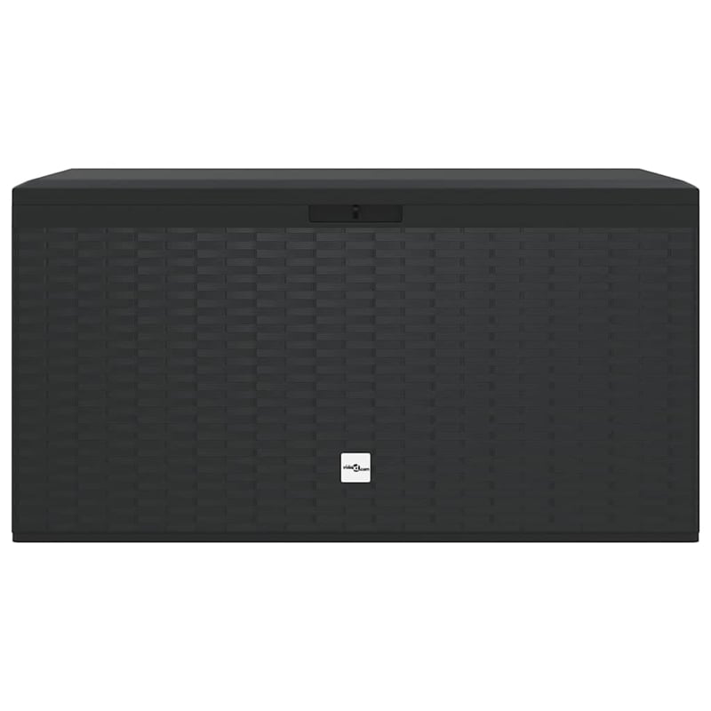 vidaXL Patio Storage Box Anthracite 44.9