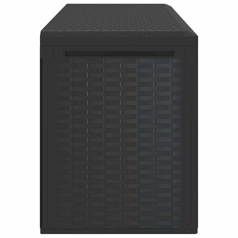vidaXL Patio Storage Box Anthracite 44.9