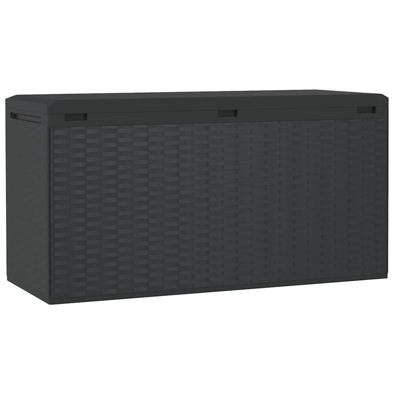 vidaXL Patio Storage Box Anthracite 44.9