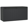 vidaXL Patio Storage Box Anthracite 44.9
