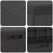 vidaXL Patio Storage Box Anthracite 44.9