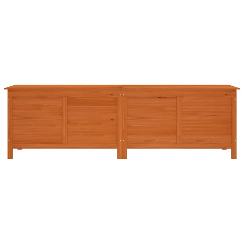 vidaXL Patio Storage Box Brown 78.1