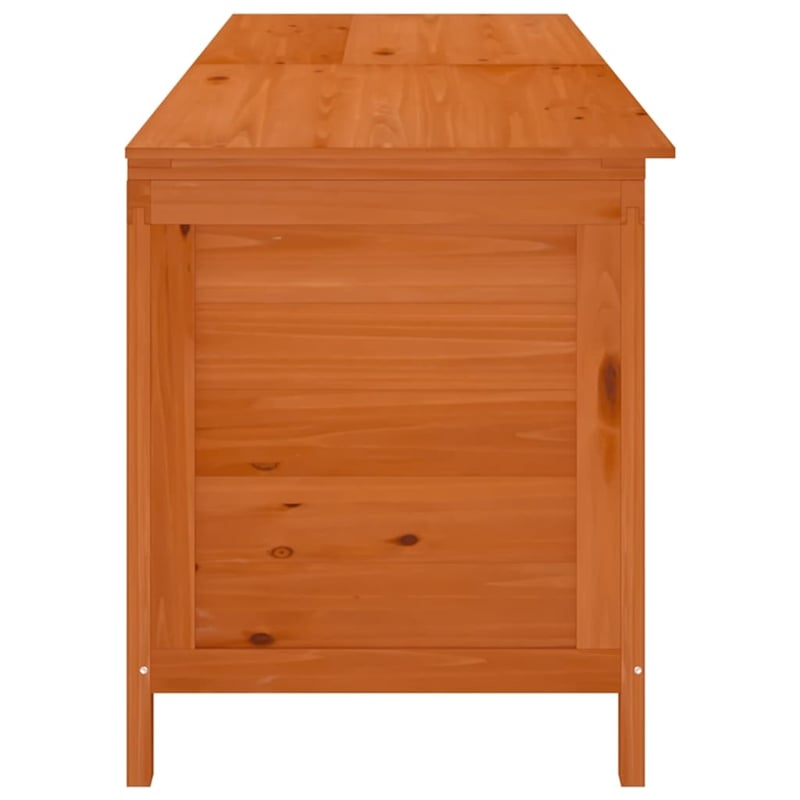 vidaXL Patio Storage Box Brown 78.1