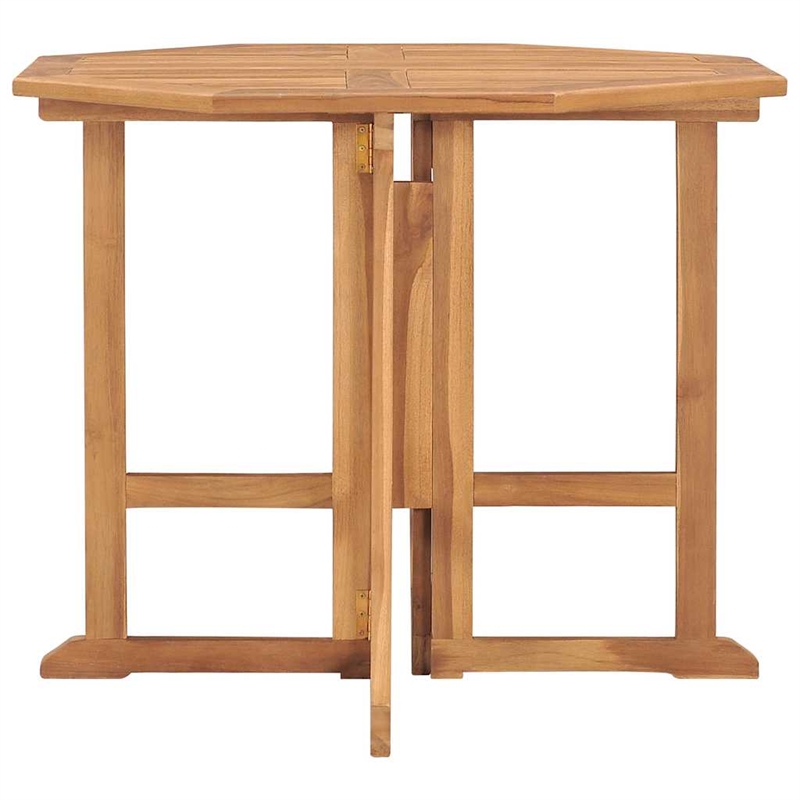 vidaXL Folding Patio Dining Table 35.4