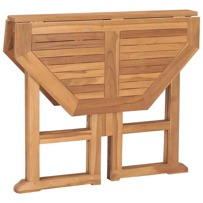 vidaXL Folding Patio Dining Table 35.4