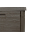 vidaXL Patio Cushion Box Brown 30.5x17.5x20.9