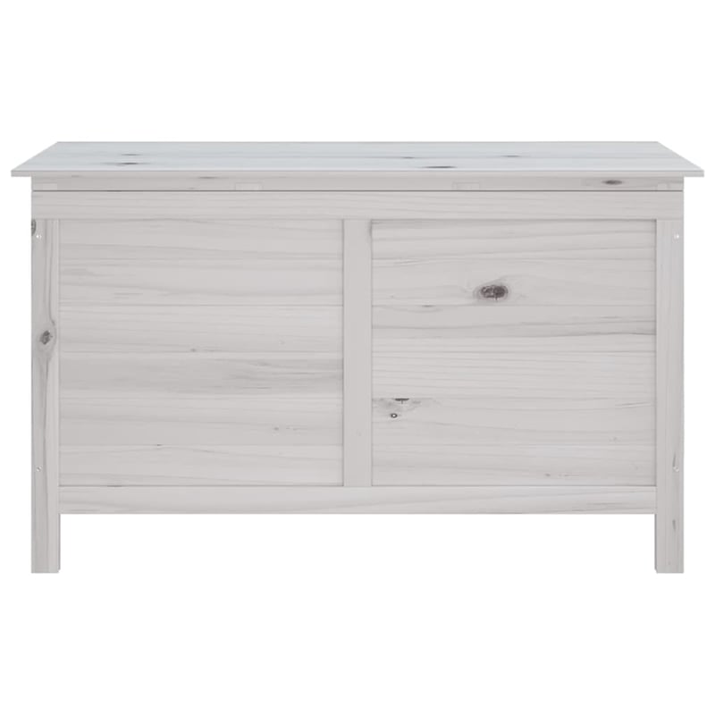 vidaXL Patio Storage Box White 39