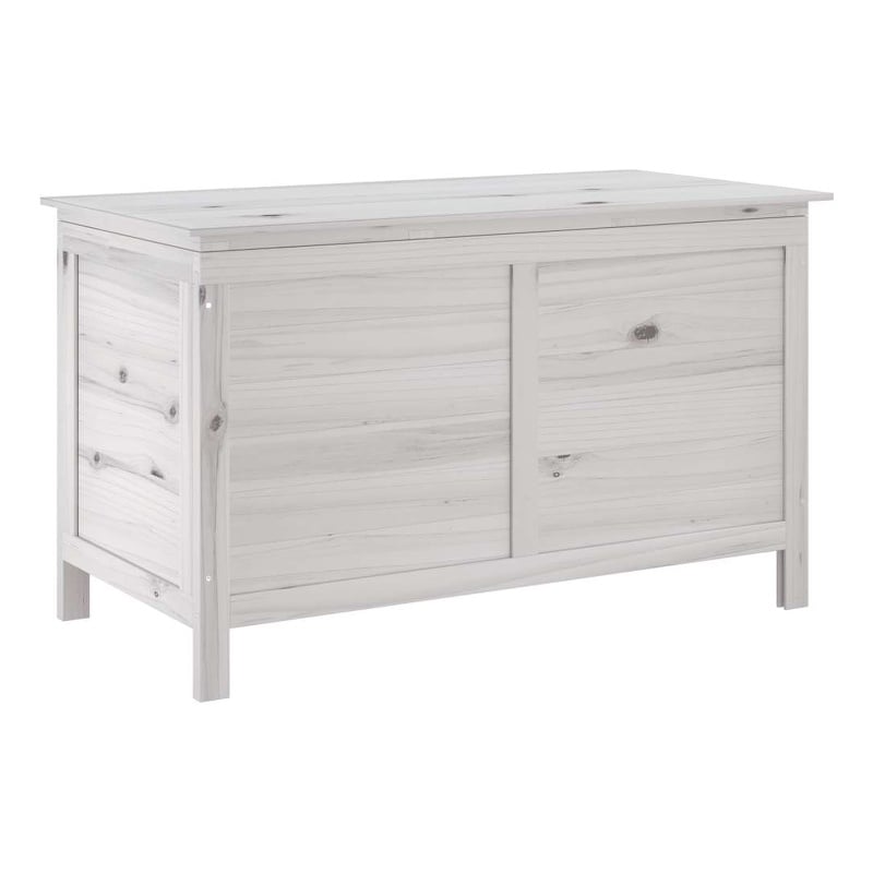 vidaXL Patio Storage Box White 39