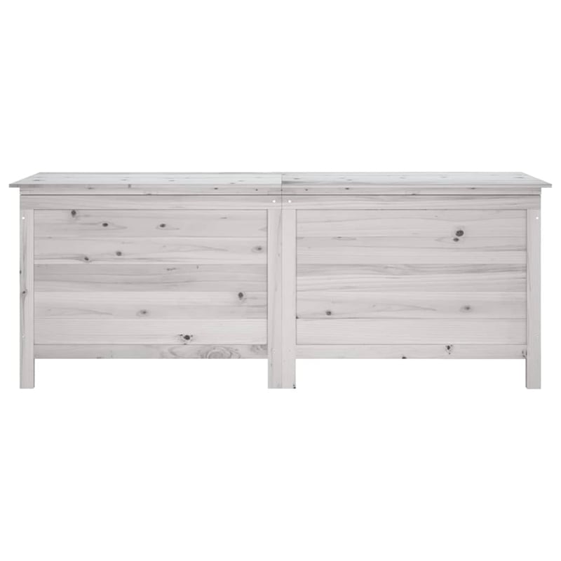 vidaXL Patio Storage Box White 59.1