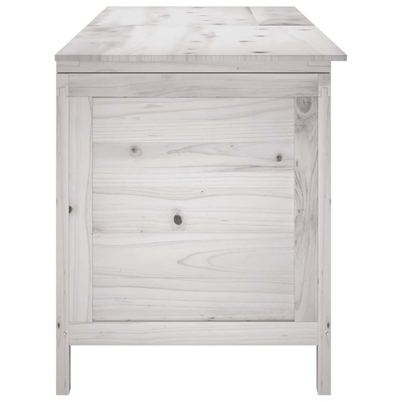 vidaXL Patio Storage Box White 59.1
