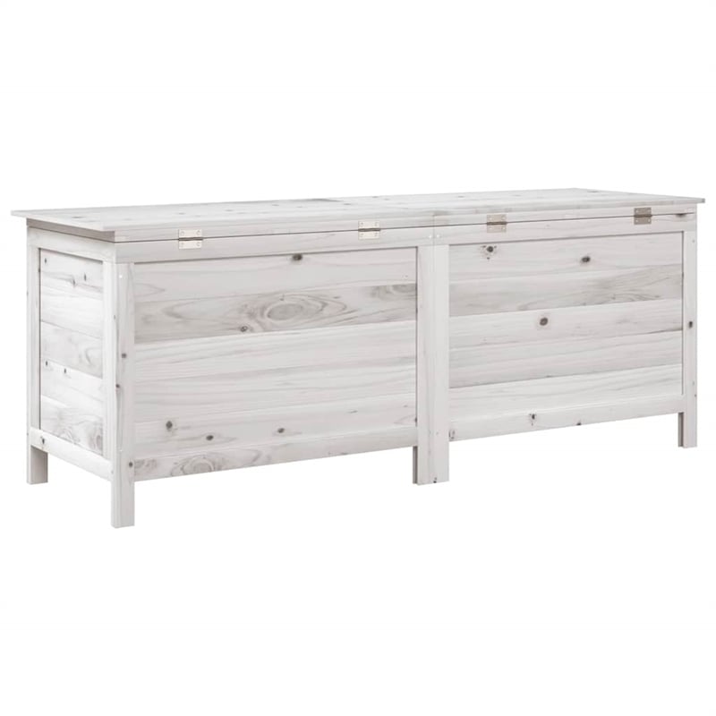 vidaXL Patio Storage Box White 59.1