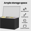 vidaXL Patio Storage Box Anthracite 67.3