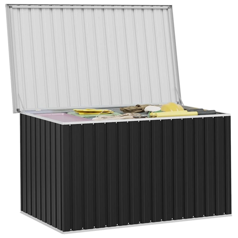 vidaXL Patio Storage Box Anthracite 67.3