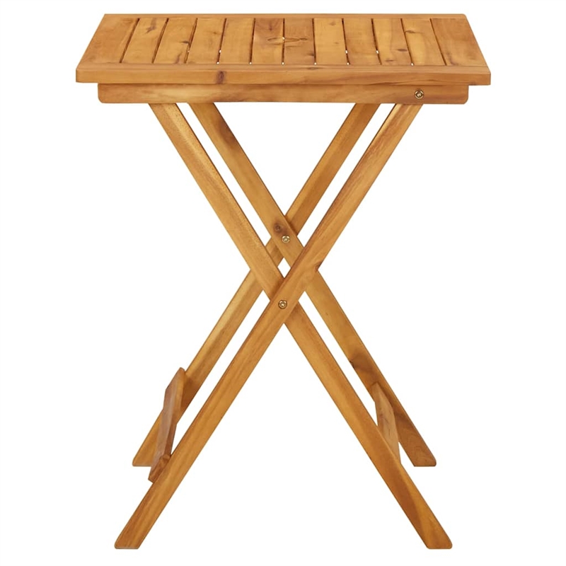 vidaXL Folding Patio Table 23.6