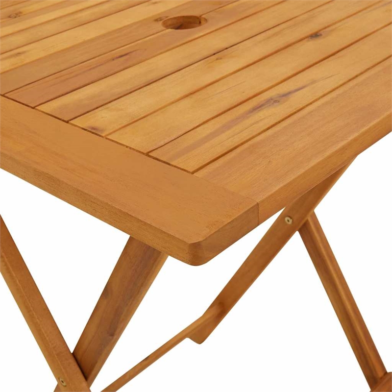 vidaXL Folding Patio Table 23.6