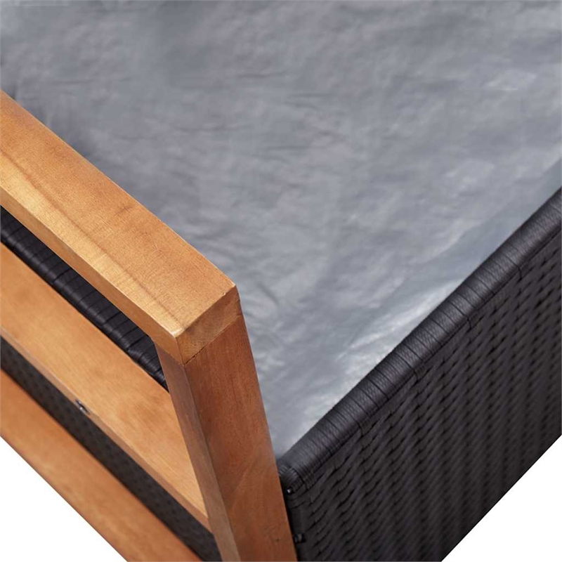 vidaXL Storage Bench 45.3