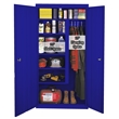 Steel Cabinets USA All Purpose Combination Cabinet in Blue